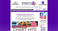 Desktop Screenshot of enjoymuzic.com